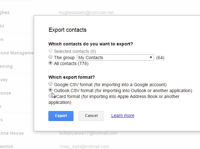 how to import contacts into outlook 2013 from excel