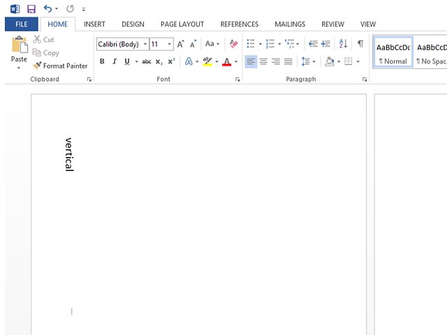 create text box in word 2013