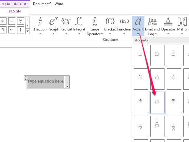 microsoft word x bar symbol